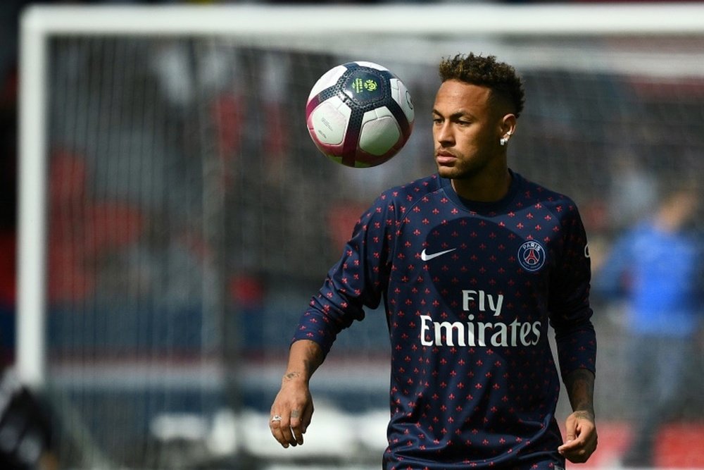 Neymar añora Barcelona. AFP