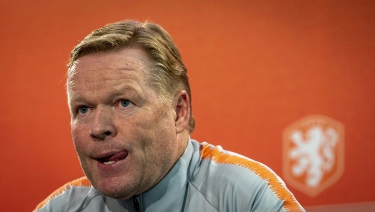 Koeman a du pain sur la planche. AFP
