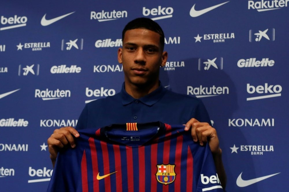 Barca going ahead with their plans to loan out Todibo. AFP
