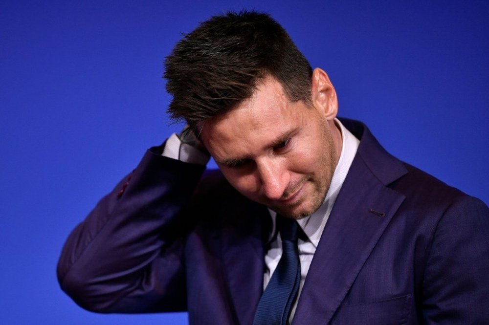 Messi's shirt number still doesn't have an owner. AFP