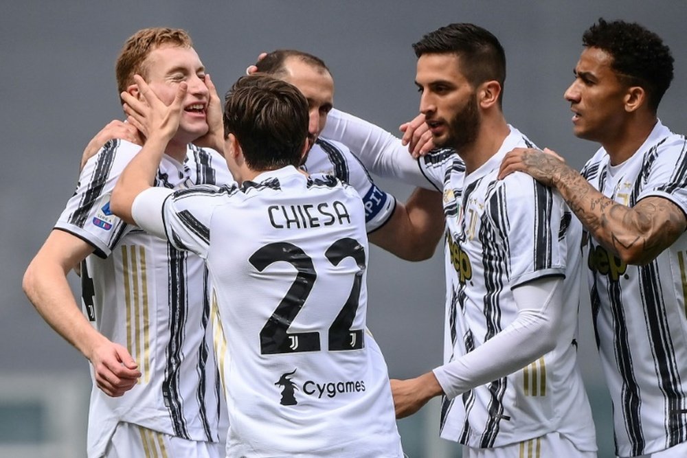 Juventus got a 3-1 victory over Genoa on Sunday. AFP