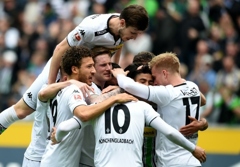 El Borussia Mönchengladbach tendrá el rival más débil por estar en la Champions League. AFP