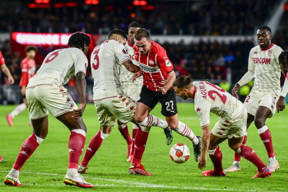 El PSV tiene al Ajax ya a dos puntos de distancia. AFP/Archivo