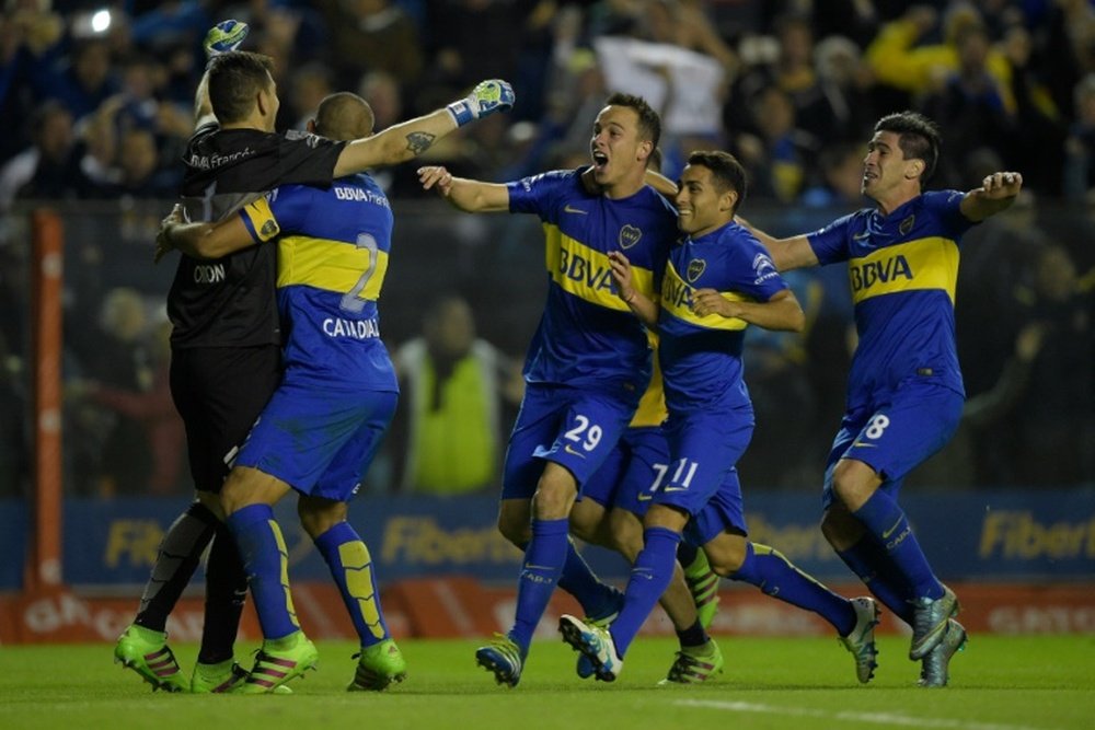 Boca Juniors deja escapar a Cristian Erbes. AFP