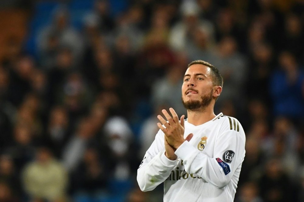 Hazard is integral for Madrid this year. AFP