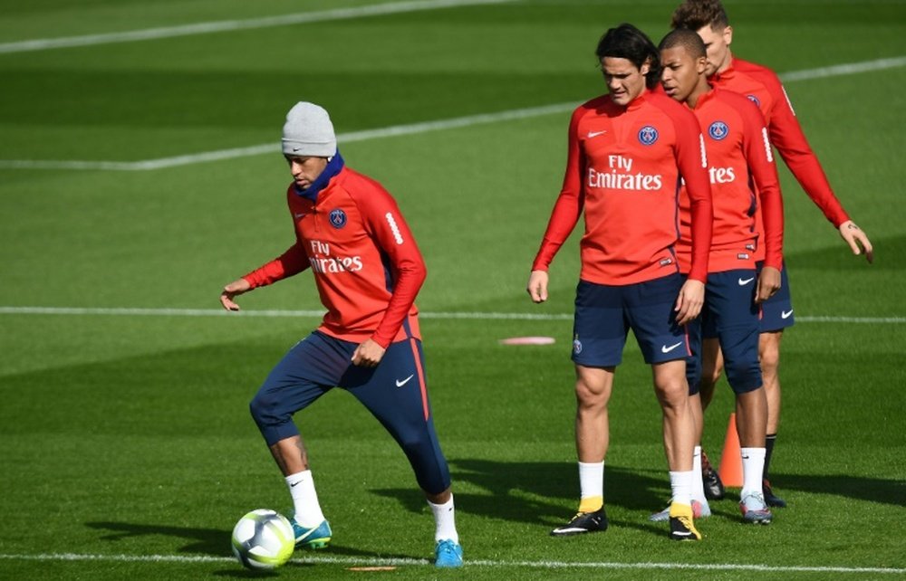 Neymar de retour contre le Bayern ? AFP