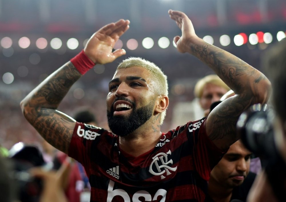 Flamengo da en el clavo con su última oferta por Gabigol. AFP