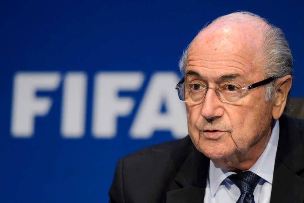Sepp Blatter a réagi à l'accusation sur une agression sexuelle. AFP