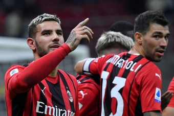 El Milan ya habla de un Theo renovado. AFP