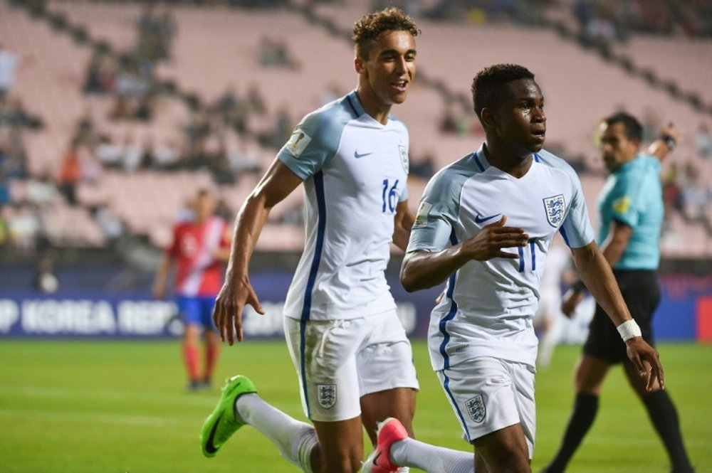 Lookman has declared his allegiance for England. AFP