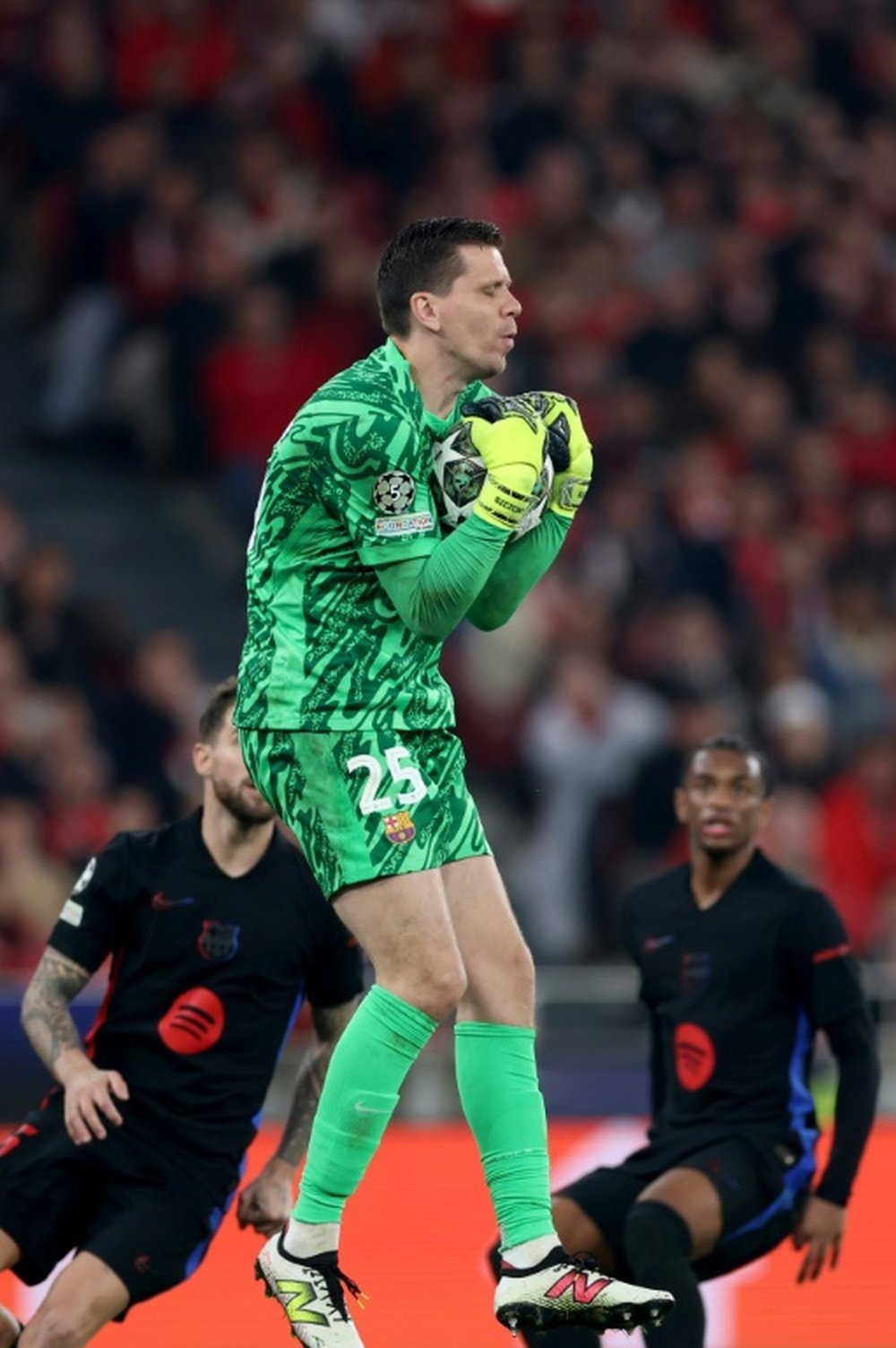 Le gardien de but du FC Barcelona Wojciech Szczesny. AFP