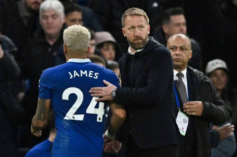 Reece James lamentou o seu estado de forma. AFP