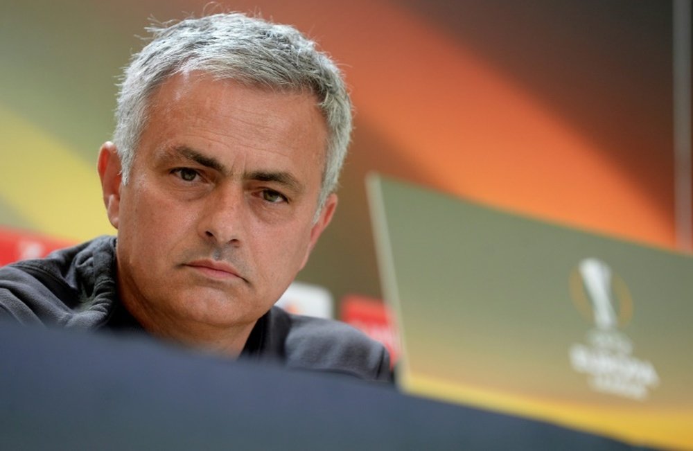 Mourinho urges his players to cope with the pressure. AFP
