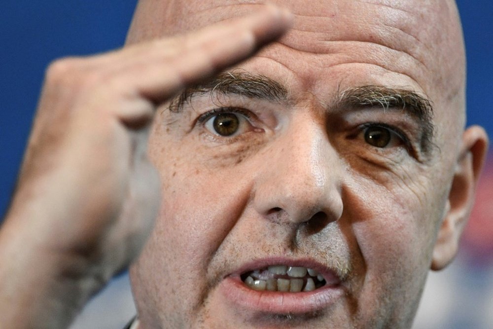 Infantino wants to limit spending. AFP