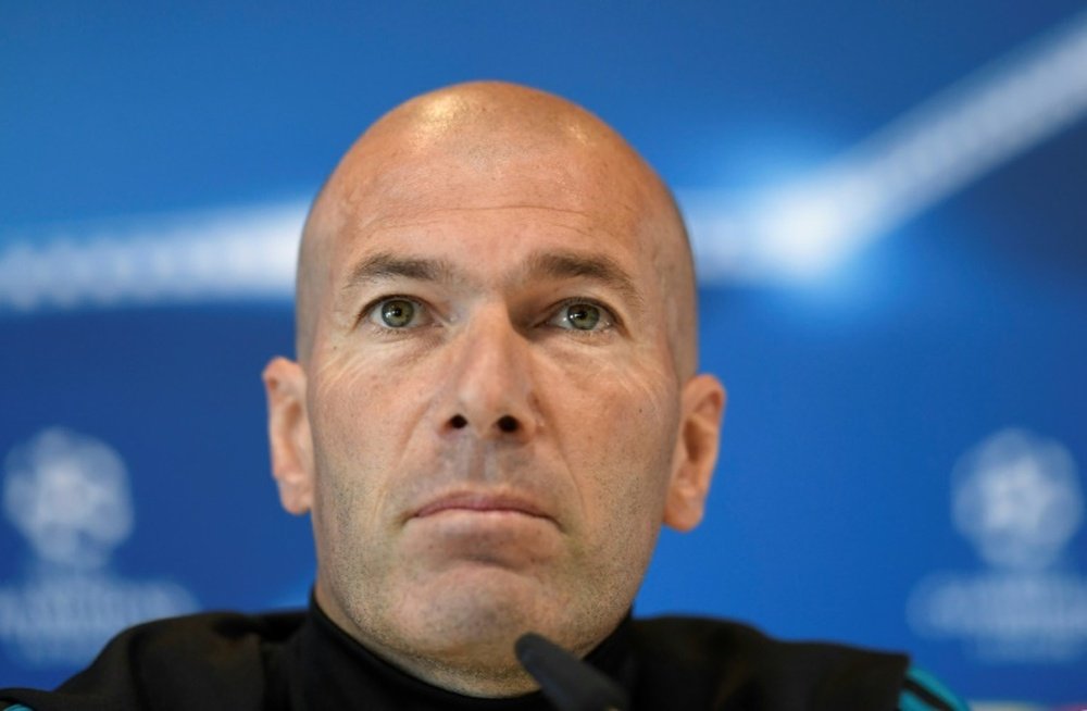 Zidane confía en que cada jugador, titular o suplente, podrá aportar. AFP