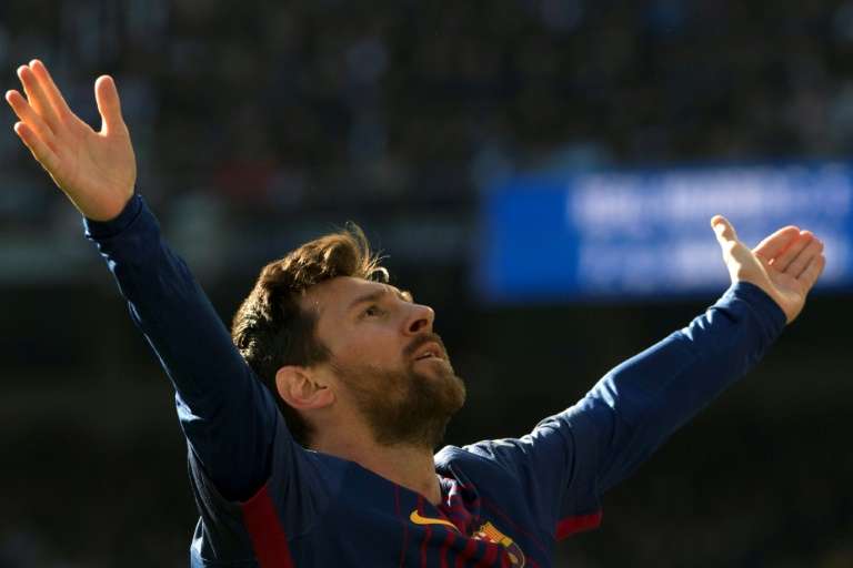 Le esultanze di Messi al Bernabeu