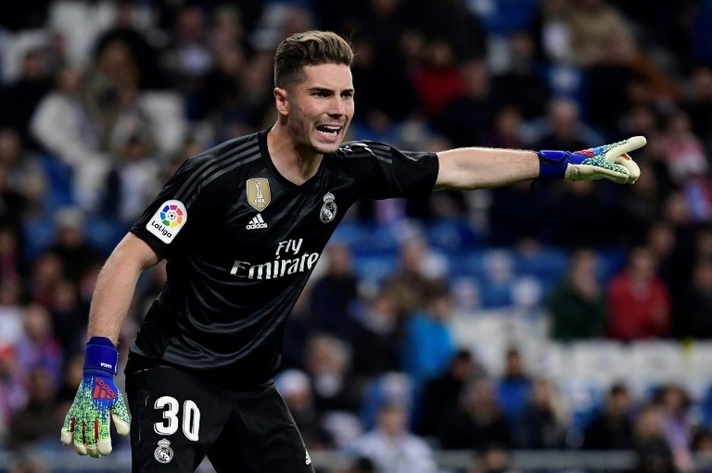 Luca Zidane suena para la Ligue 2. AFP