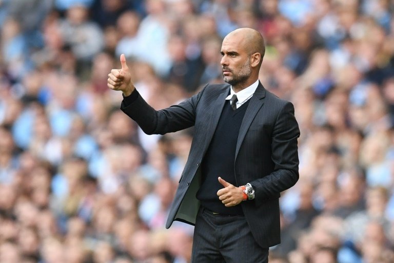 Pep Guardiola a trouvé une cible du côté de Valence. AFP
