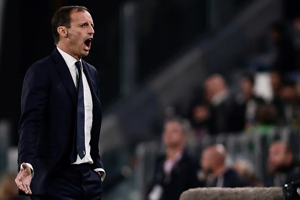 L'entraîneur de la Juventus, Massimiliano Allegri. AFP