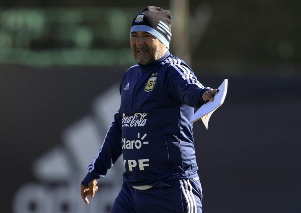 El posible once del seleccionador argentino. AFP