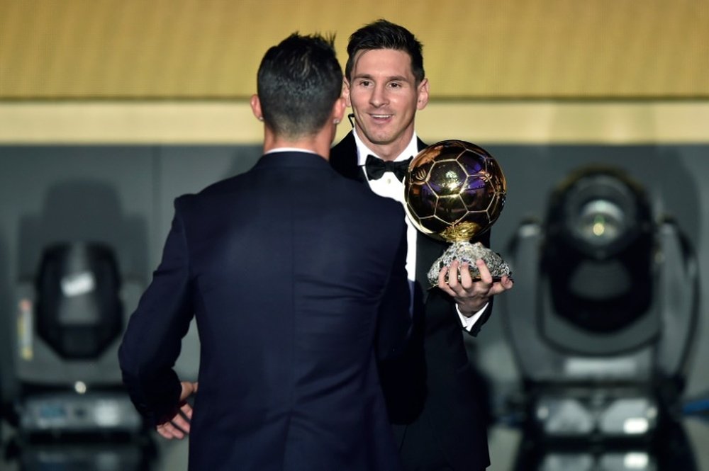 Ronaldo is expected to win his fifth Ballon d'Or on Thursday. AFP