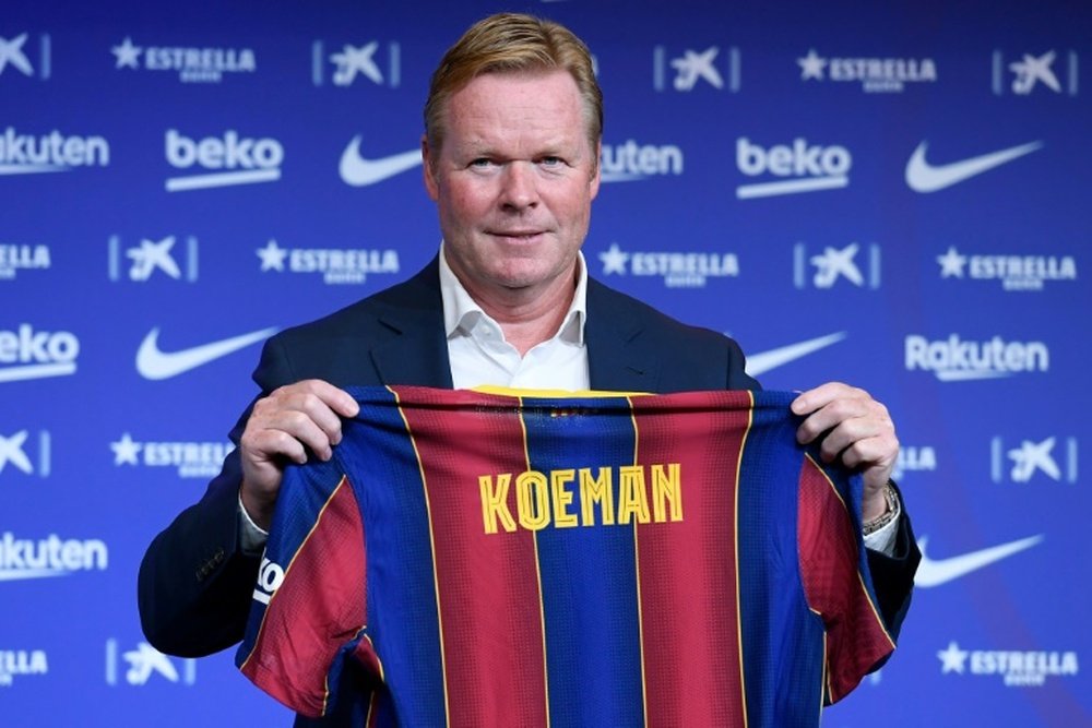 Ronald Koeman já deu uma lista à diretoria do Barcelona com três desejos. AFP