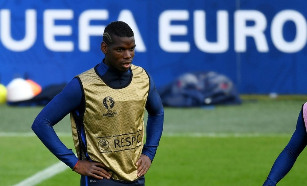 Paul Pogba could change the club within the next few days. AFP