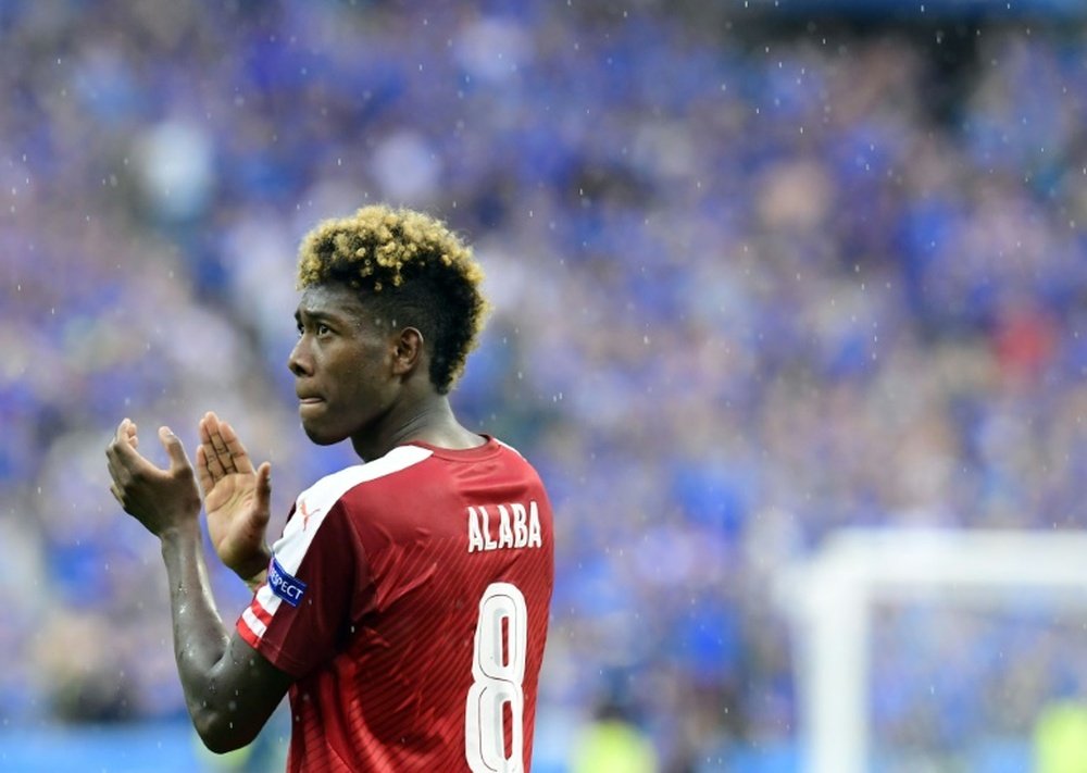 David Alaba believes quality full-backs are at a premium. AFP