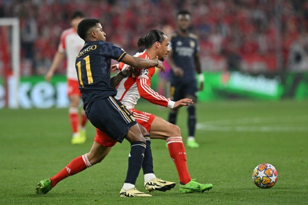 Rodrygo forced the penalty that Vinicius converted to make it 2-2. AFP