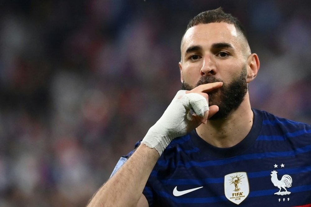 Standing ovation pour Benzema contre l'Autriche. afp