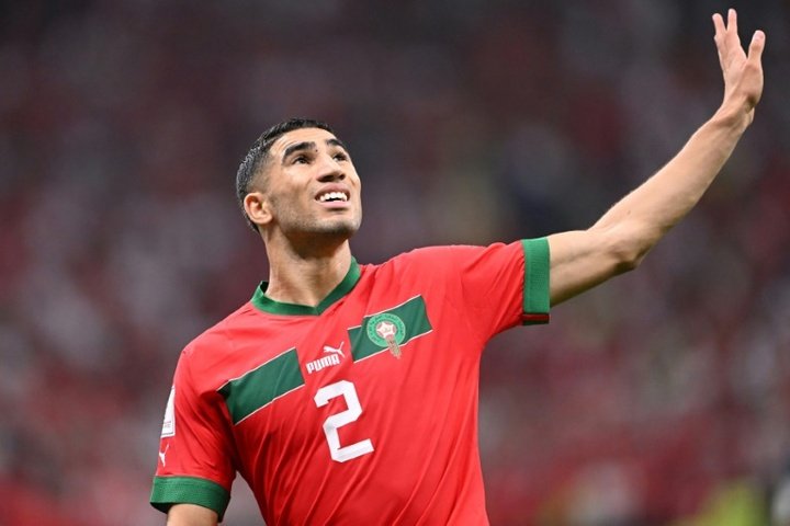 Hakimi é eleito o melhor esportista árabe de 2022