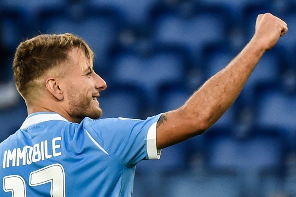 Immobile ha encontrado su sitio. AFP