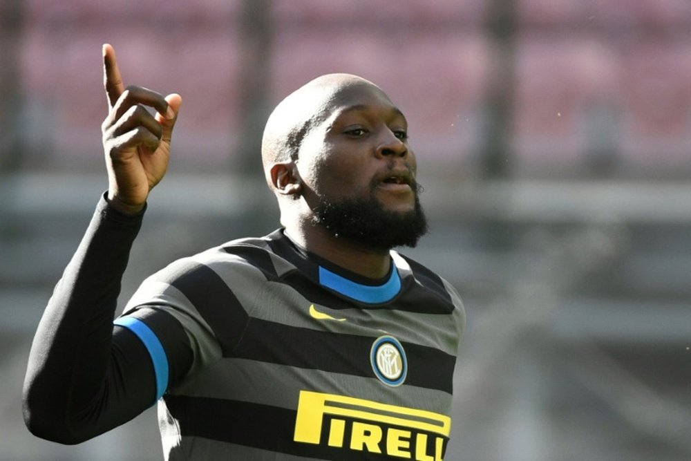 L'Inter a fixé le prix de Romelu Lukaku. afp