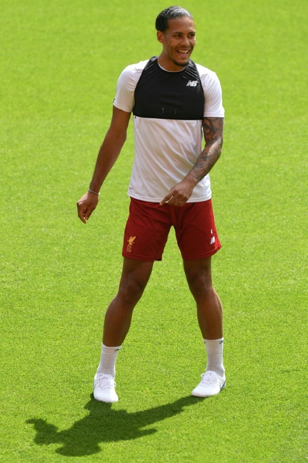 Virigil Van Dijk was a key part of Liverpool's Champions League campaign. AFP