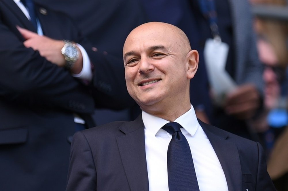 The moment that Levy and Pochettino's relationship changed. AFP