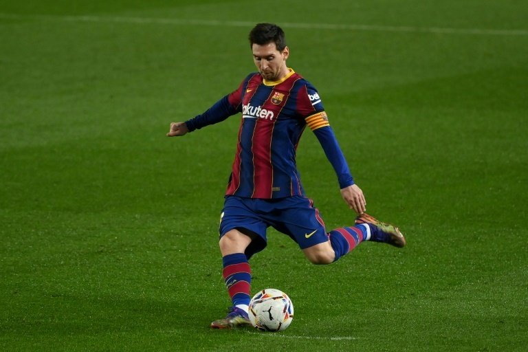 Messi could choose to stay or leave. AFP