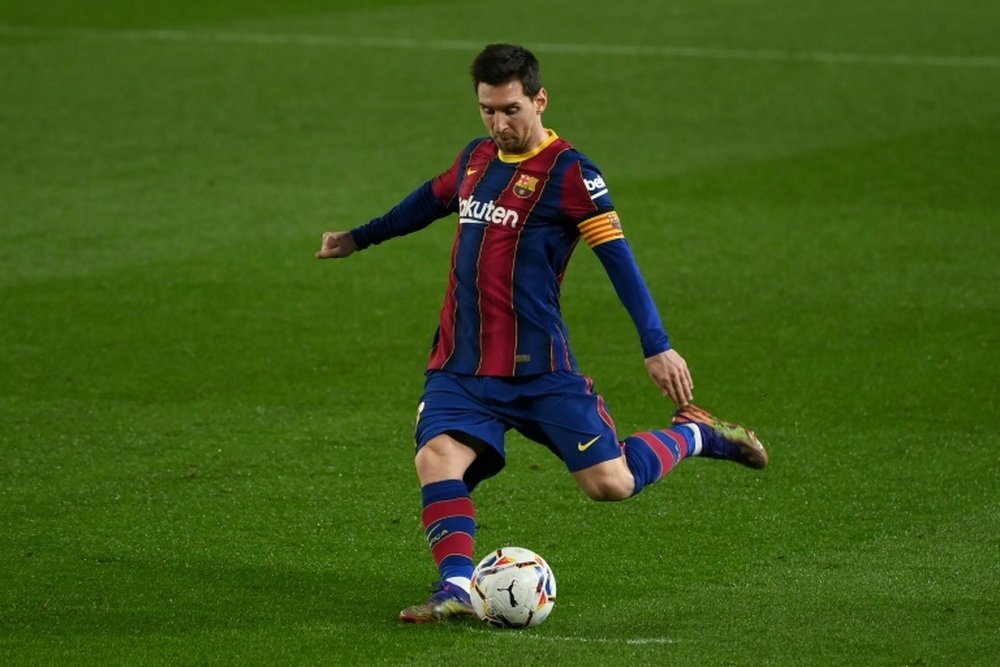 Messi could choose to stay or leave. AFP
