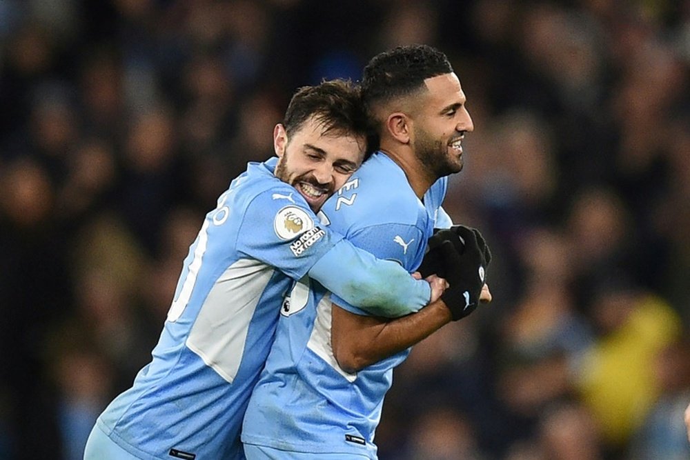 Bernardo Silva espera aterrizar en el Barcelona. AFP