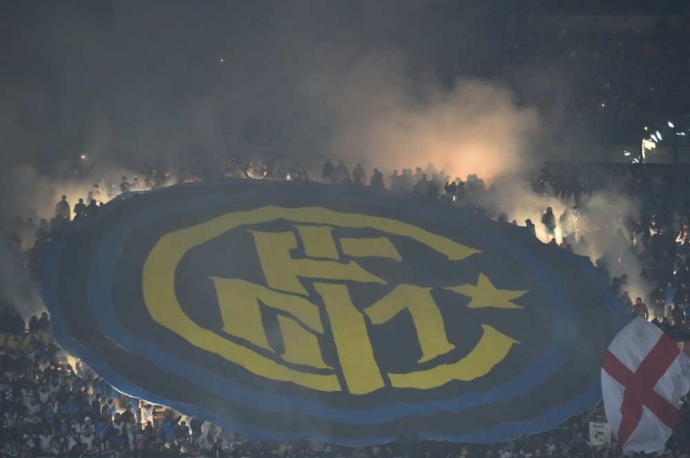 Logo de l'Inter Milan. AFP