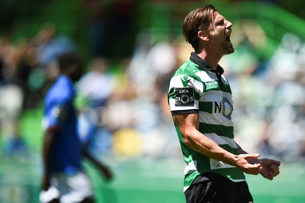 There is still confusion surrounding Adrien Silva's deadline day move to Leicester. AFP
