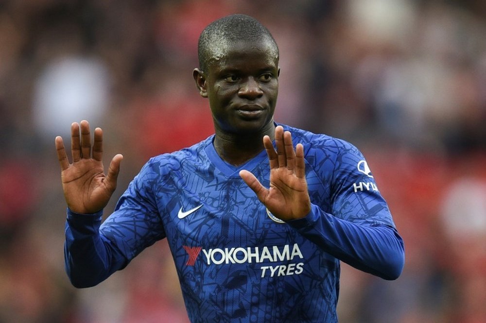 Kanté is back. AFP