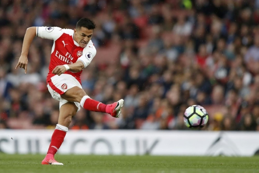 Wenger wants Sanchez to stay at the Emirates this summer. AFP