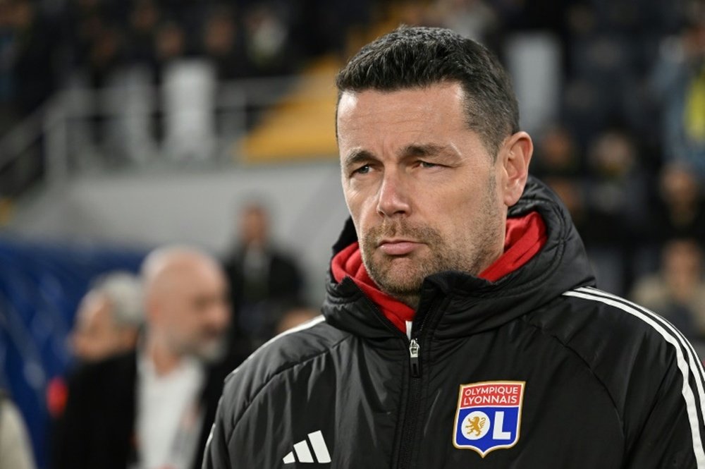 Pierre Sage is no longer Lyon's manager. AFP