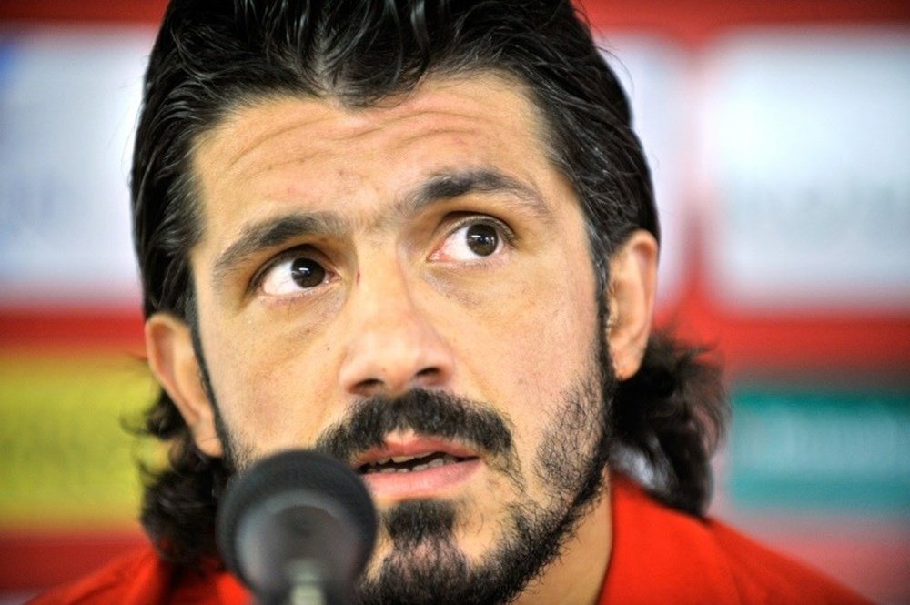 Gattuso, pendiente de una perla belga. AFP