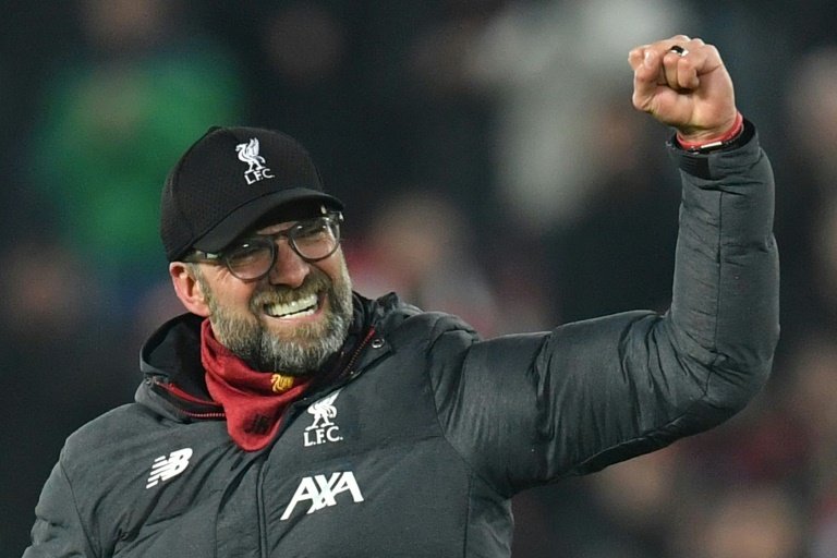 Un record de plus pour le palmarès de Klopp. AFP