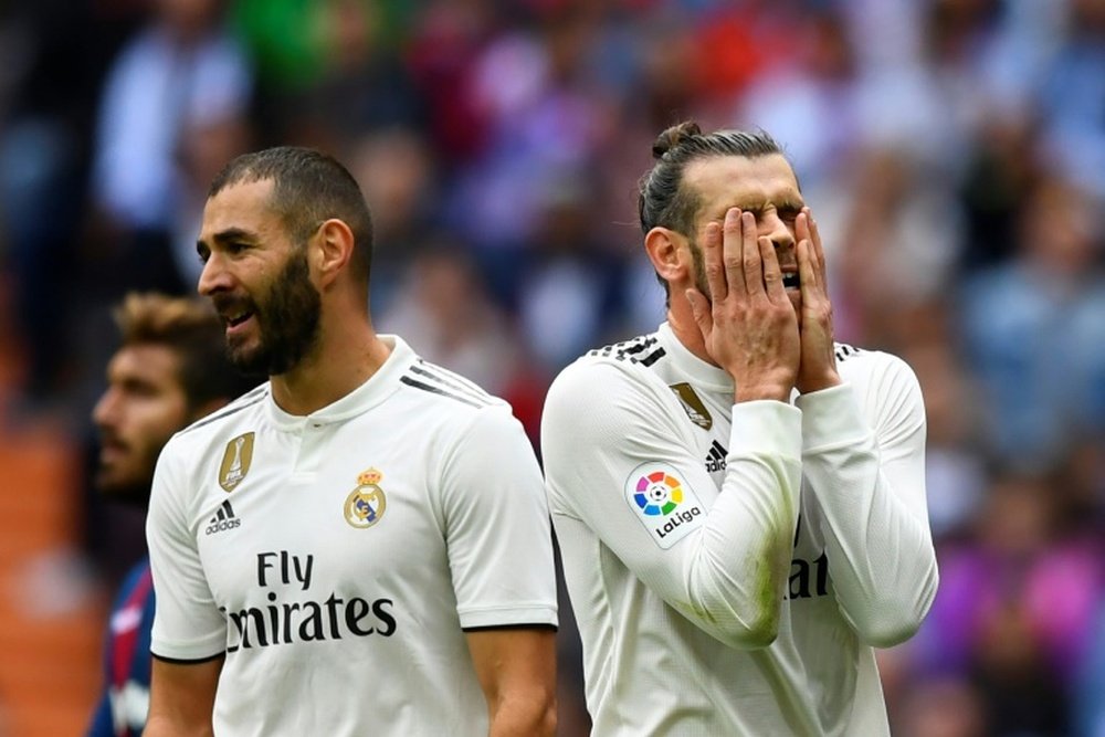 Zidane chama Benzema, mas poupa Ramos e Bale. AFP
