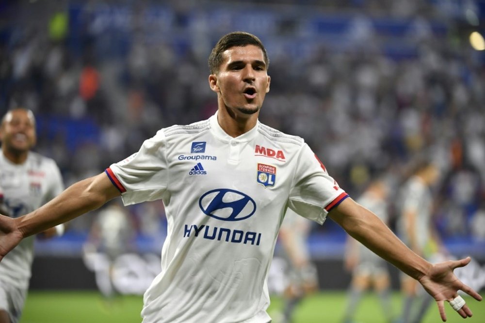 Manchester City are interested in Aouar. AFP