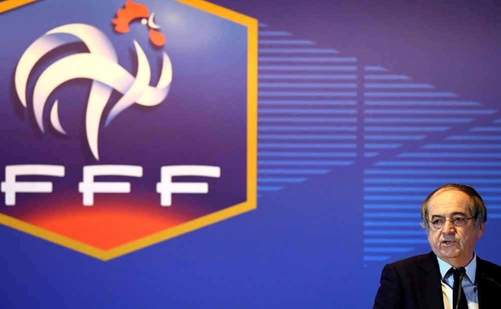 Le président de la FFF a évoqué le futur de Deschamps. AFP