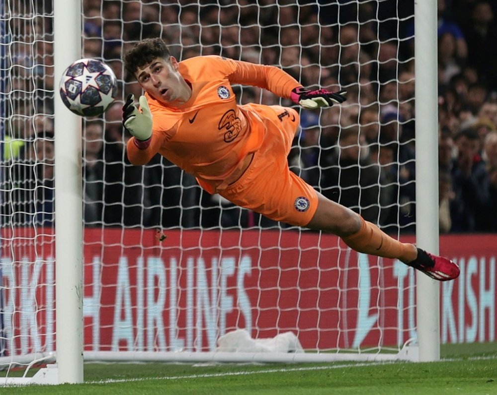 Kepa is contracted to Chelsea until June 2025. AFP