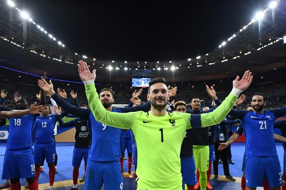 La France est qualifiée directement au Mondial 2018. AFP